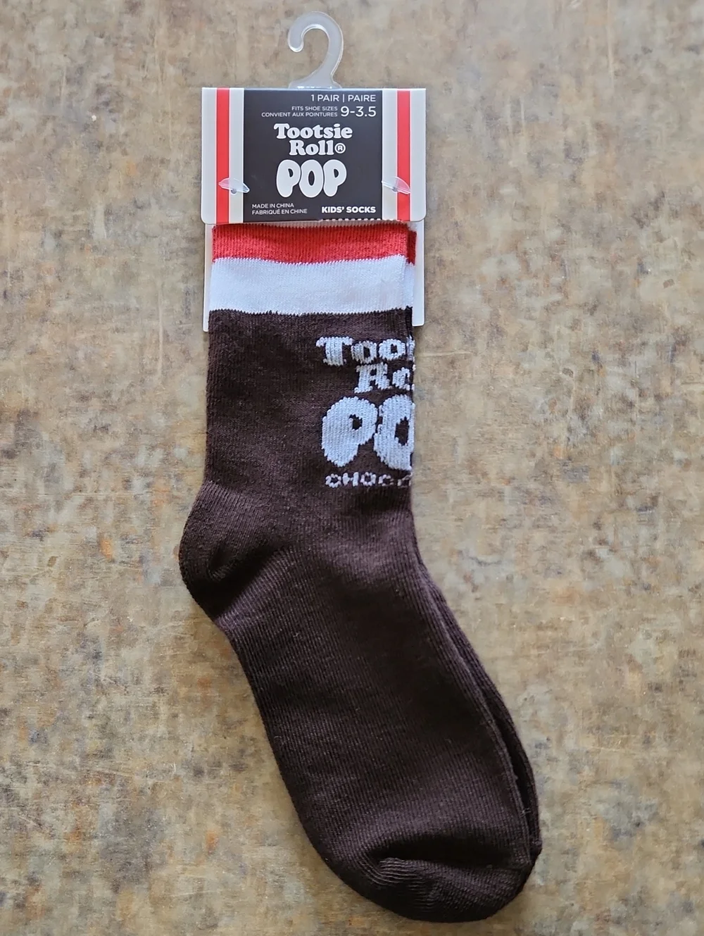 Tootsie Roll & Warheads Candy Theme Crew Socks